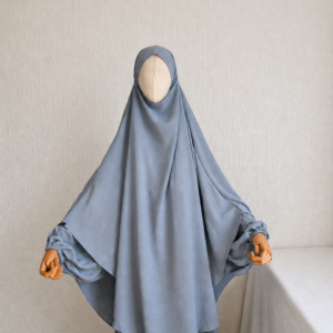 SKY BLUE KHIMAR SET
