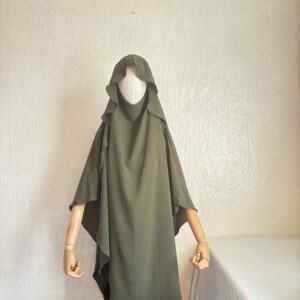 Olive Green Khimar ARWA