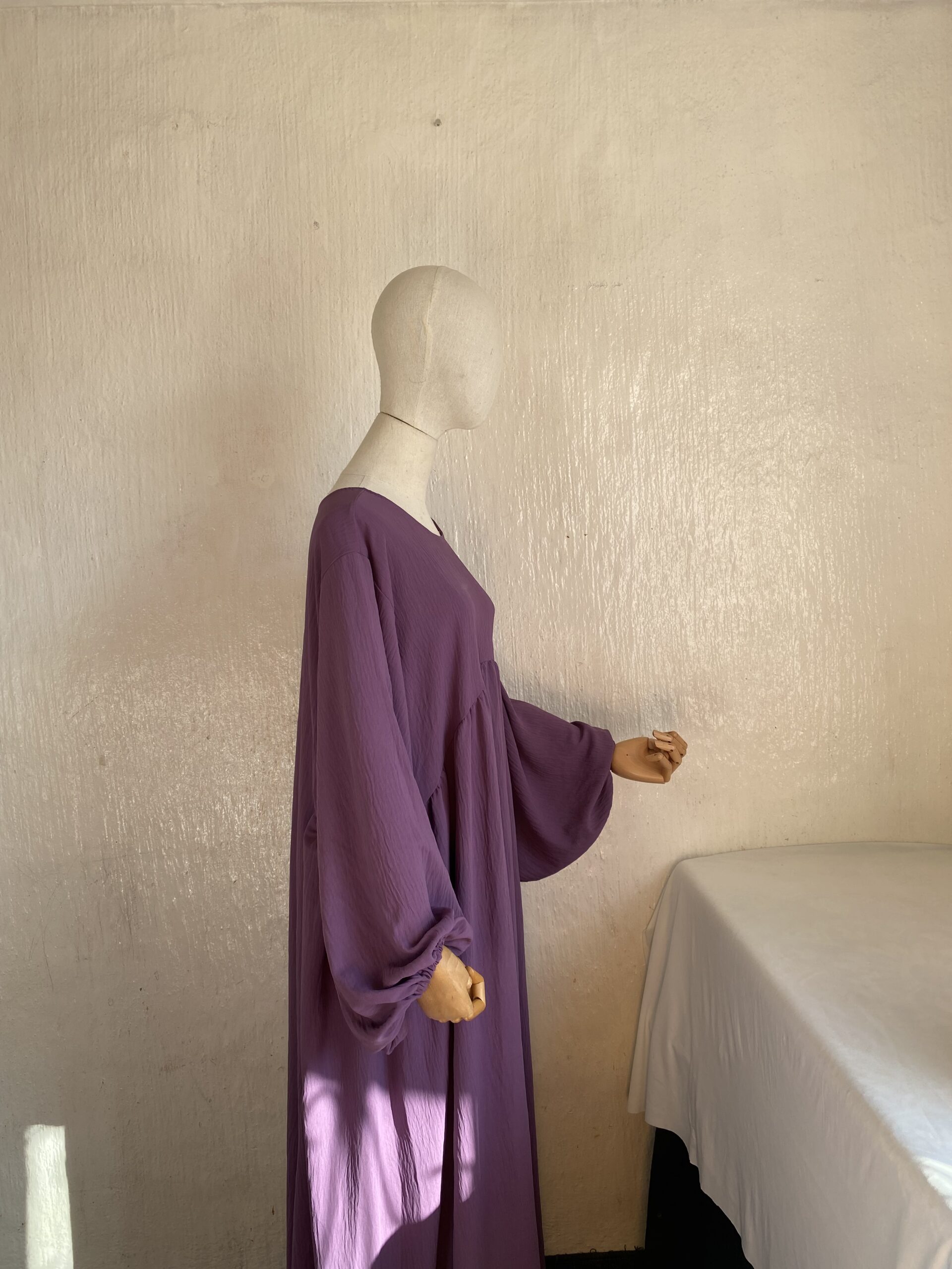 DUSTY PLUM KHIMAR SET - Image 2