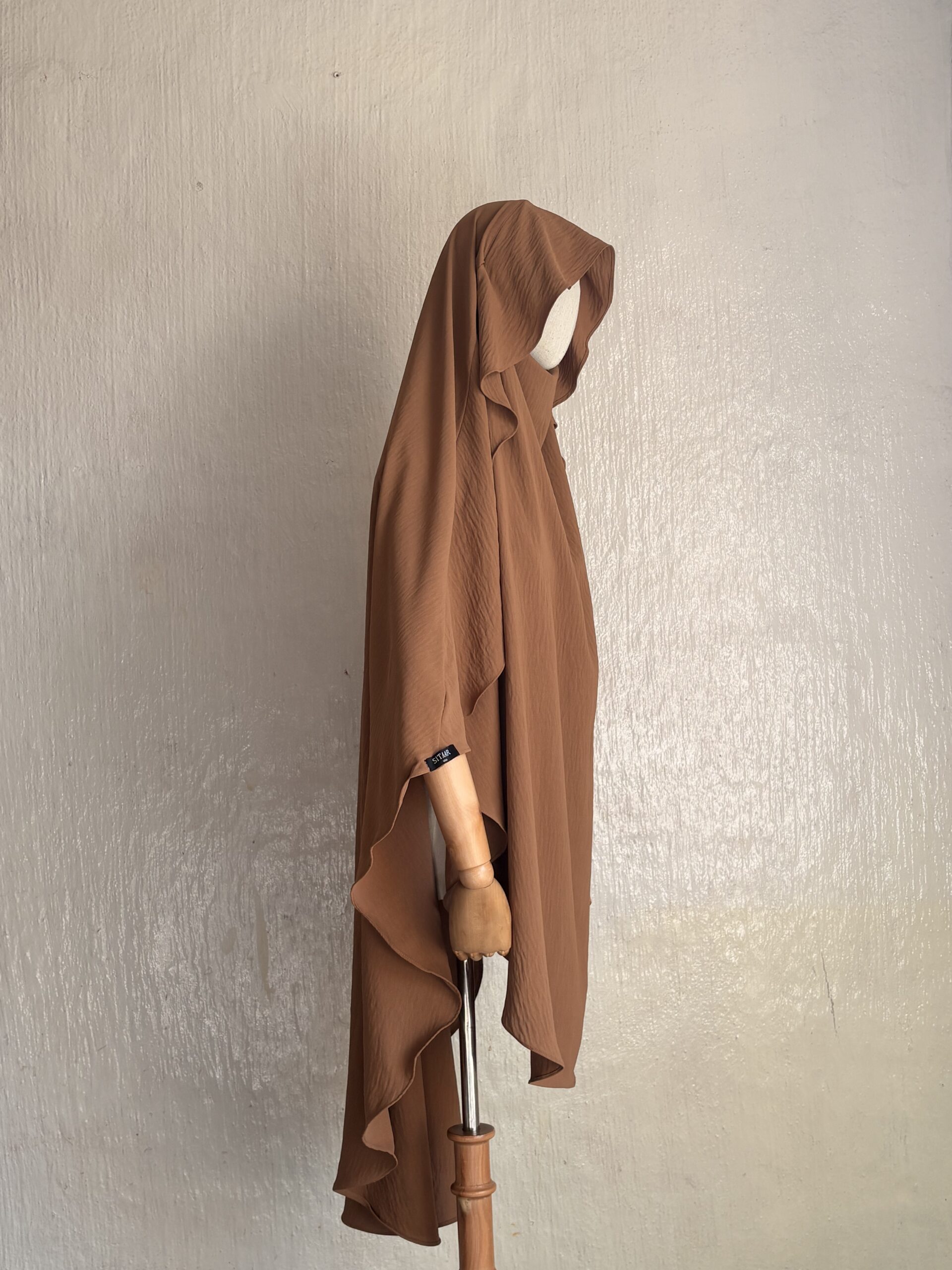Khimar Arwa | Caramel Brown - Image 2