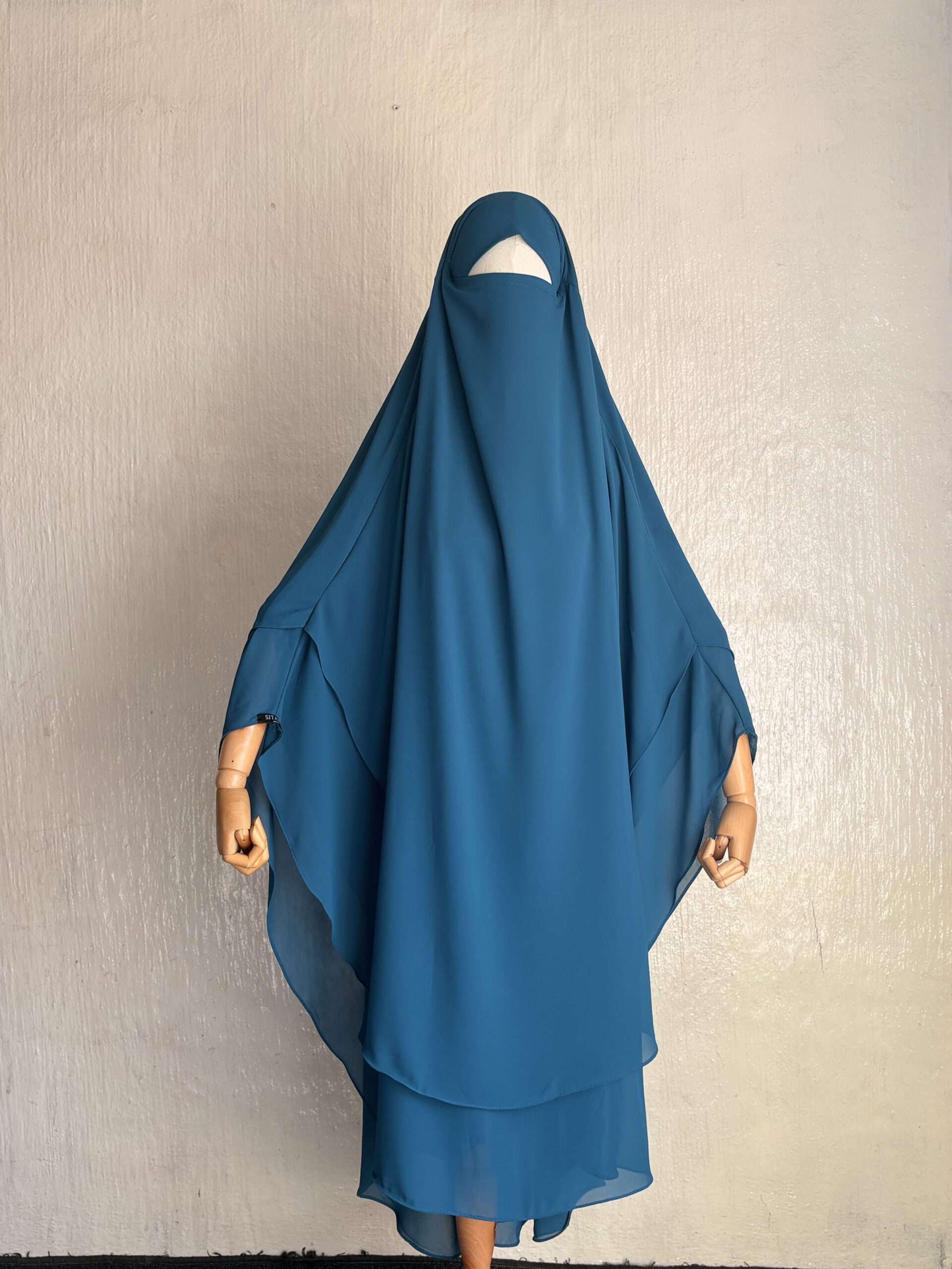 Khimar Bidaya | Deep Teal - Image 6