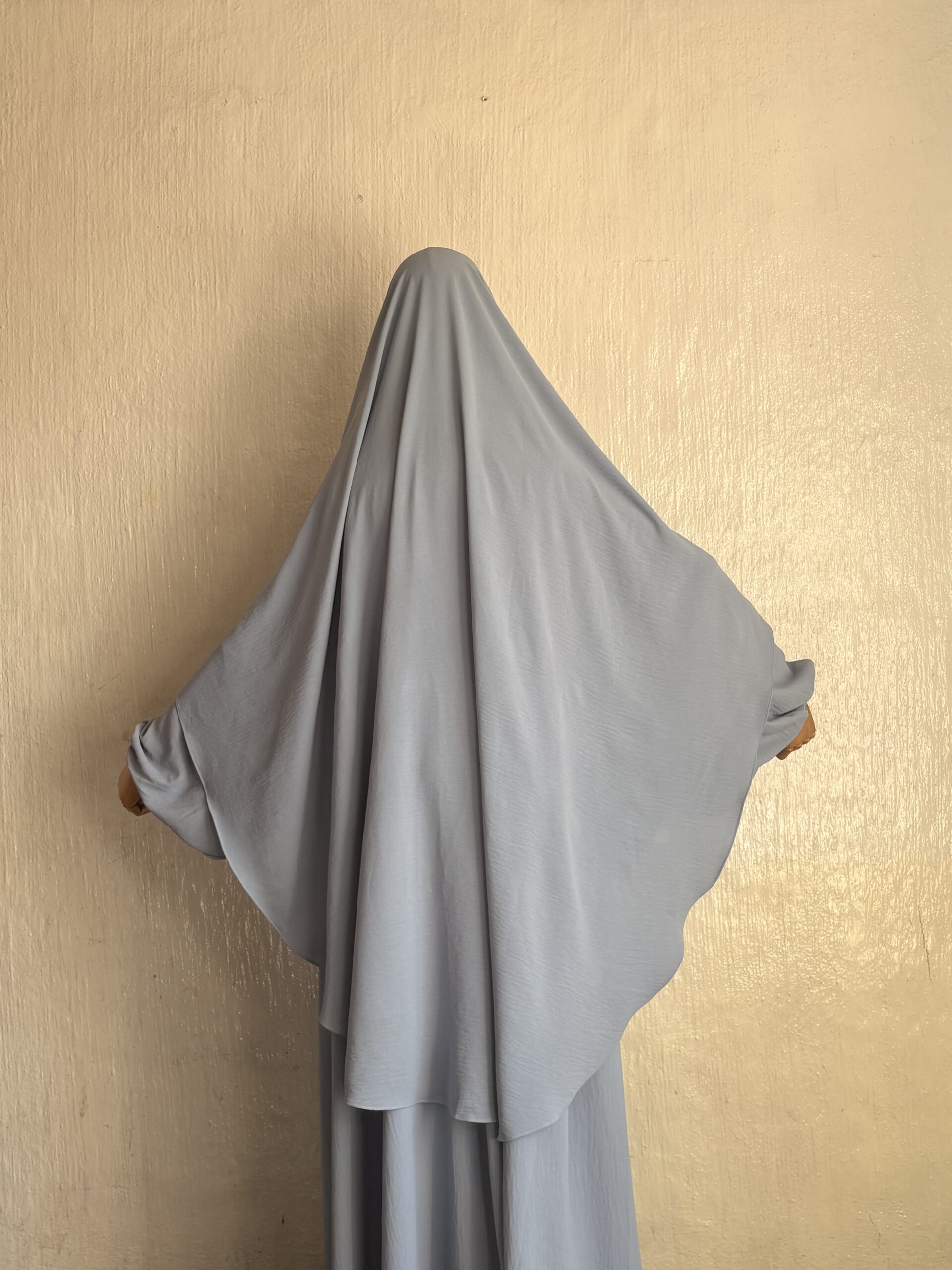 Khimar Set | Sky Blue (Size 56) - Image 3